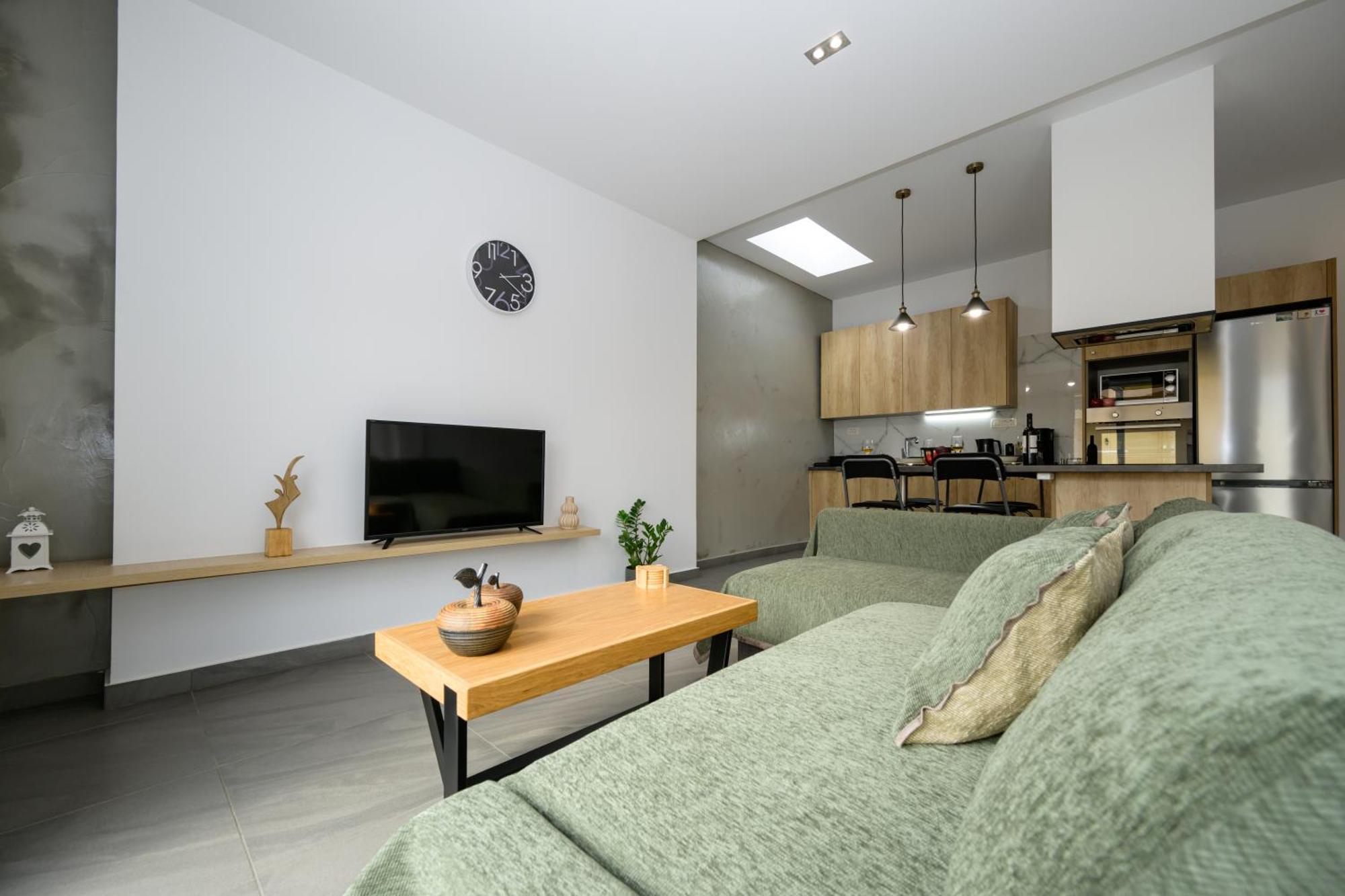 Modern Spacious Apartment Kíssamos Extérieur photo
